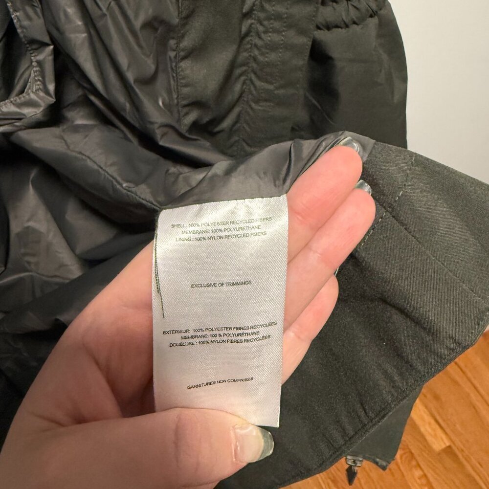 Lole Piper Oversized Packable Rain Jacket Olive Large NWOT - Picture 8 of 10